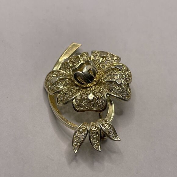 Vintage sterling German brooch  - Picture 7 of 10